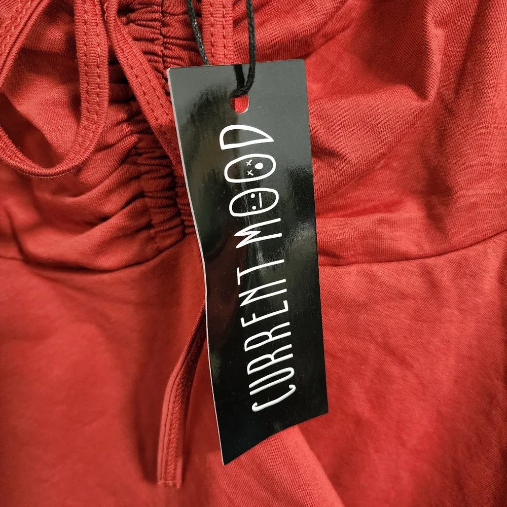 NWT Dollskill Current Mood F is For Fairies Handkerchief Dress in Rust - Picture 4 of 9